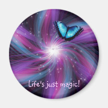 Life's just magic refrigerator magnets