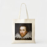 Lifetime Portrait of Shakespeare Tote Bags