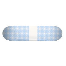 Light blue and white spiral pattern design. skate board decks