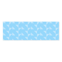 Light Blue Geometric Abstract Pattern. Business Cards