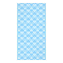 Light Blue Geometric Pattern. Picture Card