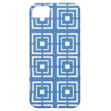 Light Blue Lattice iPhone 5 Cases
