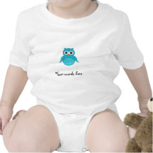 Light blue owl shirt