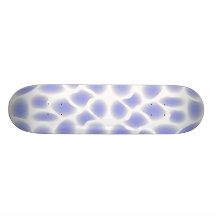 Light Blue Pattern. Custom Skate Board