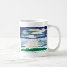 Light Dance on the Sea CricketDiane Ocean Art Mug