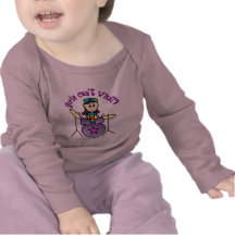 Light Drummer Girl Shirt