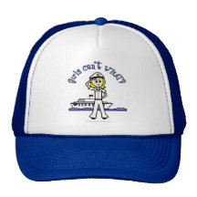 Light Female Captain Mesh Hats