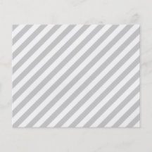 Light Grey and White Stripes. Custom Flyer