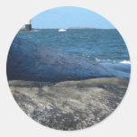 Light House Round Stickers