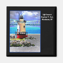 Light house, Westchester, NY Fridge Magnets