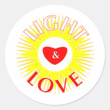 Light & Love Stickers
