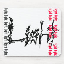 "Light" mouse pad