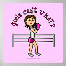 Light Pink Boxer Print