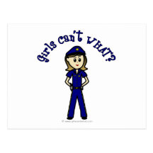 Light Police Officer Post Cards