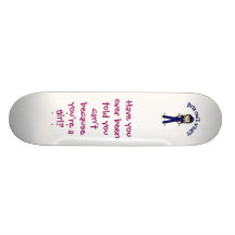 Light Police Officer Skate Board Deck