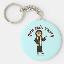 Light Preacher Girl Keychain