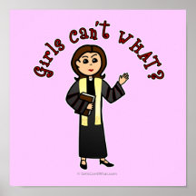 Light Preacher Girl Poster