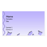 Light Purple and White Wavy Pattern. business cards