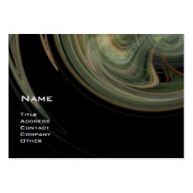 LIGHT VORTEX - orange grey white black yellow Business Card Templates