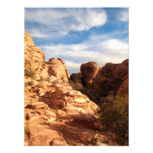 Light vs Shadow on Red Cliffs Photo Art