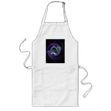 Light Within - Violet & Indigo Swirls Aprons