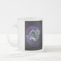 Light Within - Violet & Indigo Swirls Mug