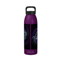 Light Within - Violet & Indigo Swirls Drinking Bottles
