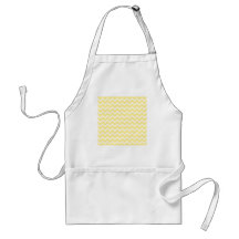 Light Yellow and White Zigzags. Aprons