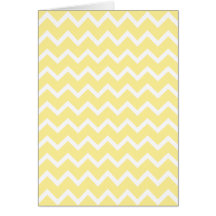 Light Yellow and White Zigzags. Cards