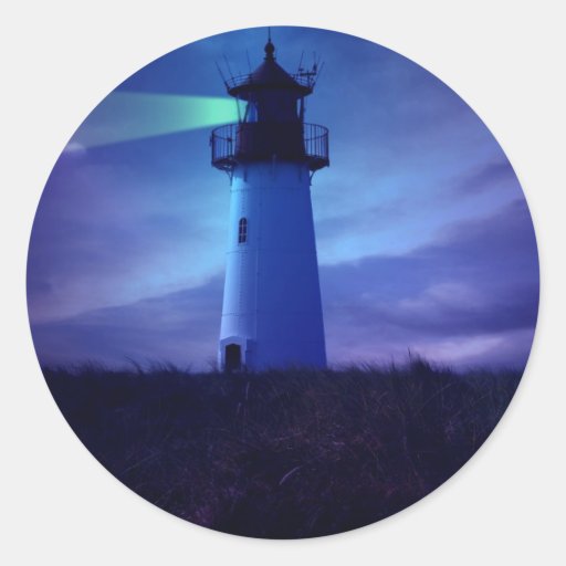 Lighthouse Beacon Stickers