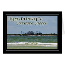 Lighthouse Birthday Card