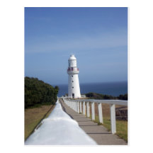 lighthouse cape otway australia postcard