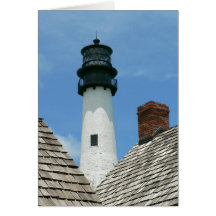 Lighthouse detail greeting card