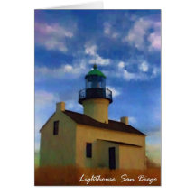 Lighthouse Greeting Card