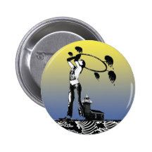 Lighthouse Hoopjam Medium Button