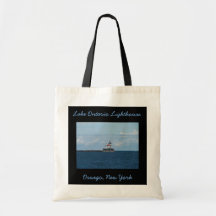 lighthouse in Lake Ontario, Lake Ontario Lighth... Bags