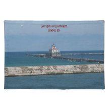 Lighthouse on Lake Ontario Place Mats
