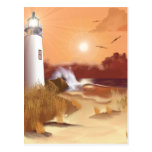 Lighthouse on the Coast Post Cards