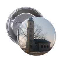 Lighthouse Pinback Button