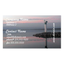 Lighthouse Reflections Business Cards