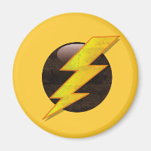 Lightning Bolt Refrigerator Magnets
