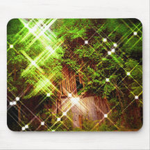 Lightning Bugs Through My Squinted Eyes Mouse Mats