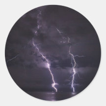 Lightning Storm Sticker