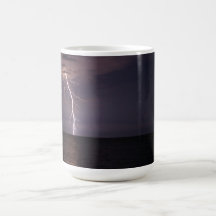 Lightning Strike Coffee Mugs