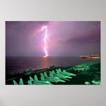 Lightning Strike Print