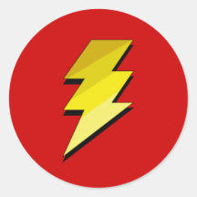Lightning Thunder Bolt Stickers