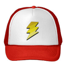 Lightning Thunder Bolt Trucker Hat