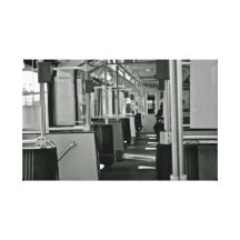 Lightrail Car Stretched Canvas Prints