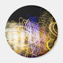 Lights and Music Refrigerator Magnets