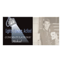 Lights Camera Action! Photo Greeting Card